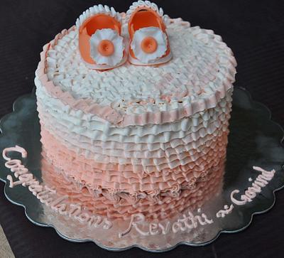 ultra cute baby shower cake - Cake by yourfantasycakes