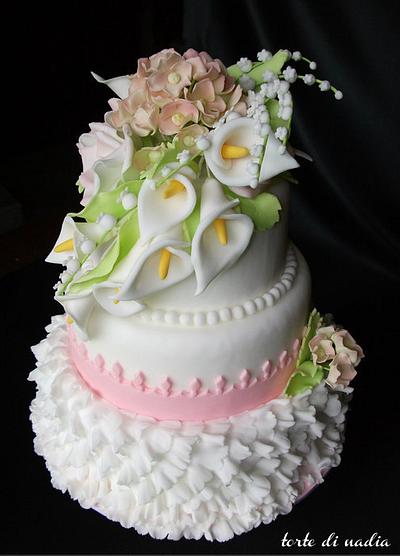 ruffle cake - Cake by tortedinadia