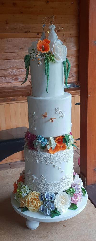 wedding cake - Cake by iratorte