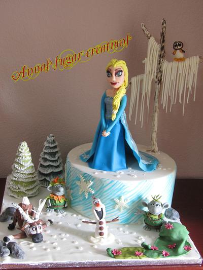 Frozen cake - Cake by Anna