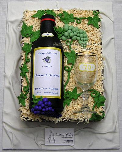 The Whine Box - Cake by Cynthia Jones