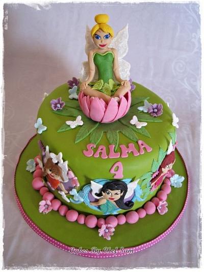 Tinkerbell and her friends - Cake by chefsam