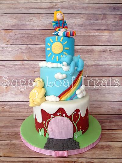 My Childhood memories birthday cake - Cake by SugarLoafTreats