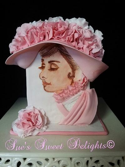 Audrey Hepburn Collaboration. My Audrey - Cake by Sue's Sweet Delights