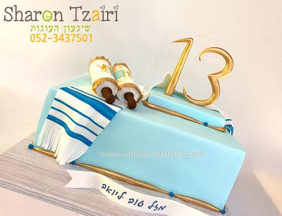 elegant bar-mitzva cake - Cake by sharon tzairi - cakes-mania