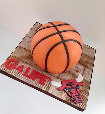 Basketball cake - Cake by BAKED
