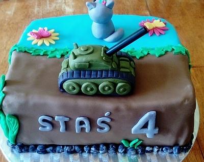 Cake for siblings  - Cake by Agnieszka