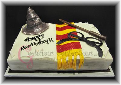 Harry Potter Book - Cake by Geelicious Confections
