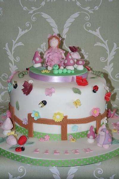 1st Birthday cake/Naming cake - Cake by Cheryll