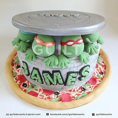 Teenage Mutant Ninja Turtle - Cake by Guilt Desserts