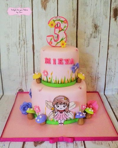 Garden Fairy  - Cake by Delight for your Palate by Suri