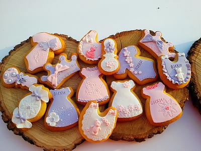 Baby girl cookie - Cake by My smiling collection