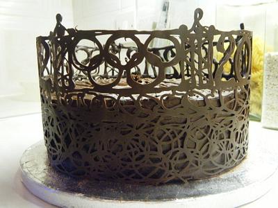 Olympic Chocolate Cake! - Cake by Laura Galloway 