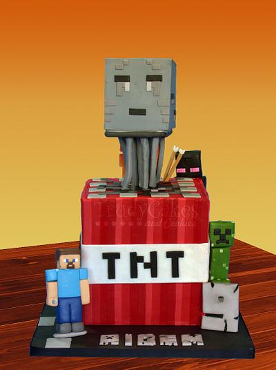 TNT Mob Attack - Cake by TrudyCakes