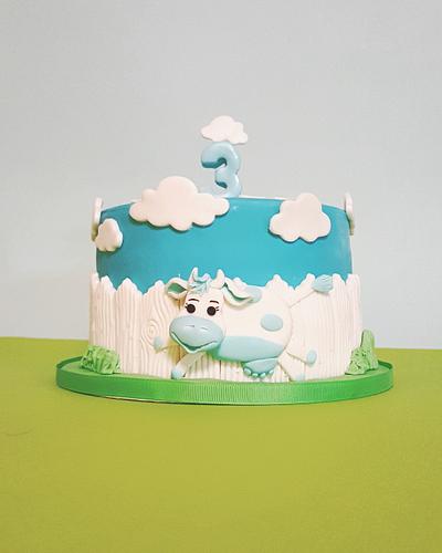 3rd birthday cake - Cake by The Custom Piece of Cake