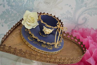 Tea cup and saucer - Cake by Julie
