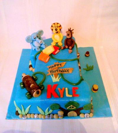 Raa raa and friends - Cake by Cake Wonderland