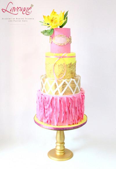 The Sweet Symphony Wedding Cake - Cake by Joonie Tan