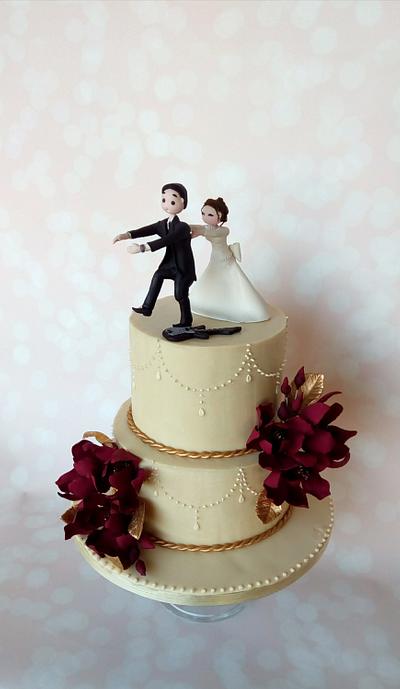 Wedding cake - Cake by Minna Abraham