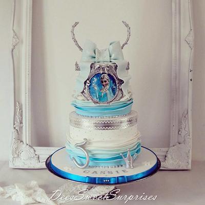 Frozen birthday cake - Cake by Dee