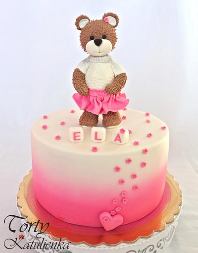 Bear For Little Ela - Cake by Torty Katulienka