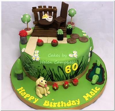 Garden cake - Cake by Helen Campbell