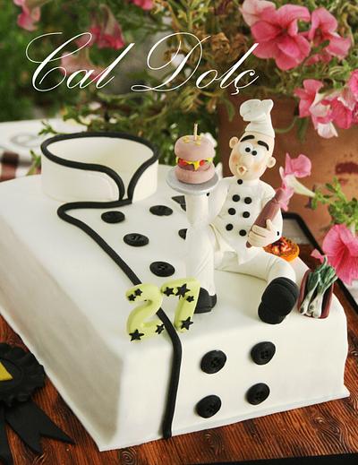 Chef cake - Cake by Marta - Cal Dolç