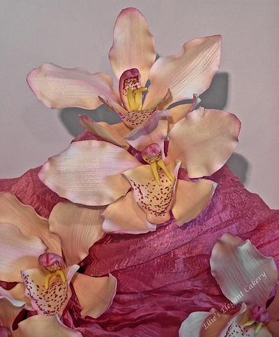 Hawthorne Orchid - Cake by Ellie @ Ellie's Elegant Cakery
