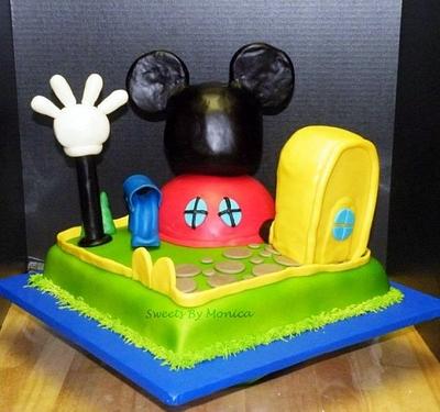Mickey Mouse Clubhouse Cake - Cake by Sweets By Monica