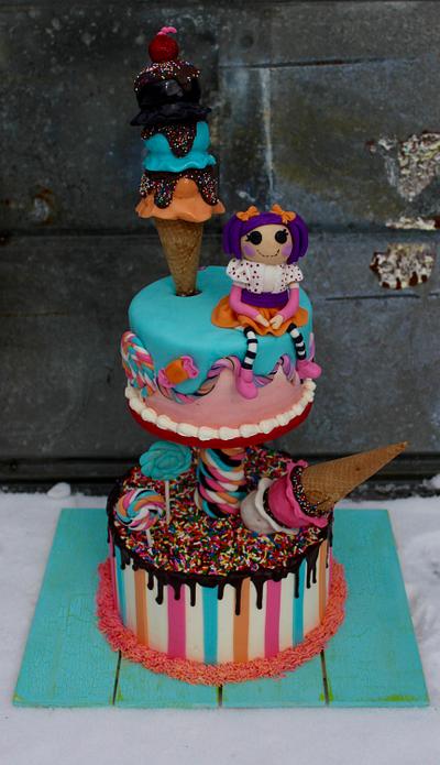 Lalaloopsy Ice-cream Party - Cake by QuilliansGrill