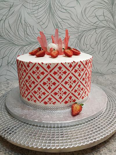 Ovocná narodeninová torta - Cake by macka