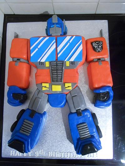 Optimus Prime CAKE - Cake by Sheena Barker