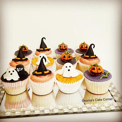 Halloween theme cupcakes  - Cake by Shorna's Cake Corner