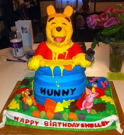 3D Winnie the Pooh and characters - Cake by Laura 