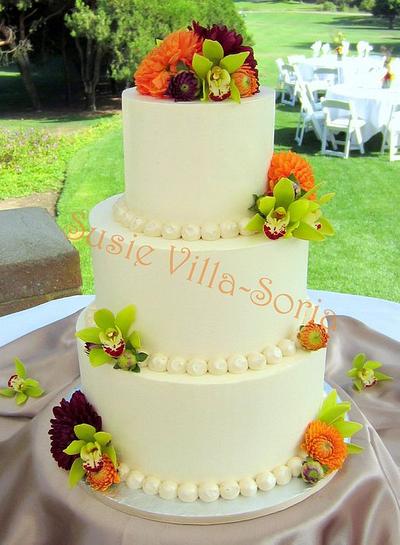 Big Bead Border - Cake by Susie Villa-Soria