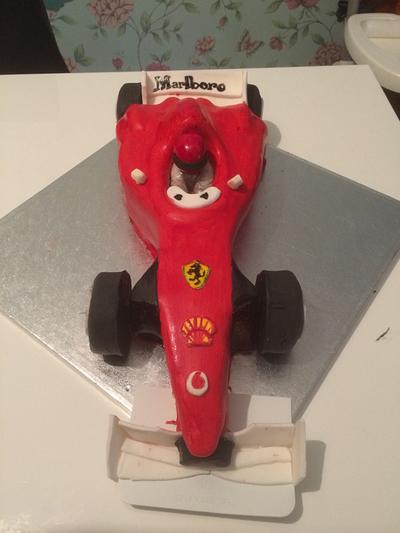 Formula 1 cake - Cake by Anni C