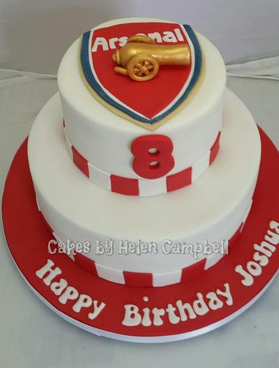 arsenal cake - Cake by Helen Campbell
