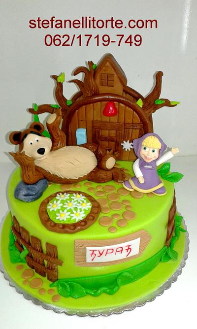 Masha and the bear cake - Cake by stefanelli torte