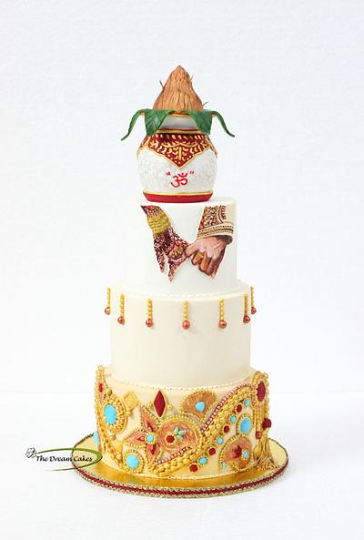 Indian Wedding Cake - Cake by Ashwini Sarabhai