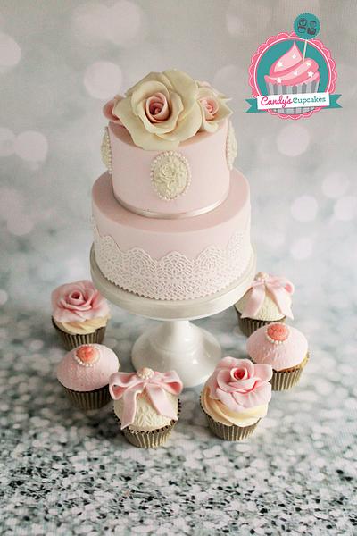 Pretty Vintage - Cake by Candy's Cupcakes