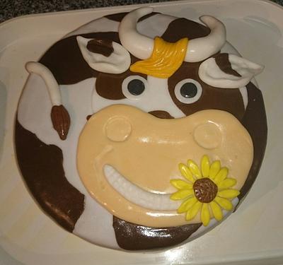  Cow cake - Cake by AndyCake