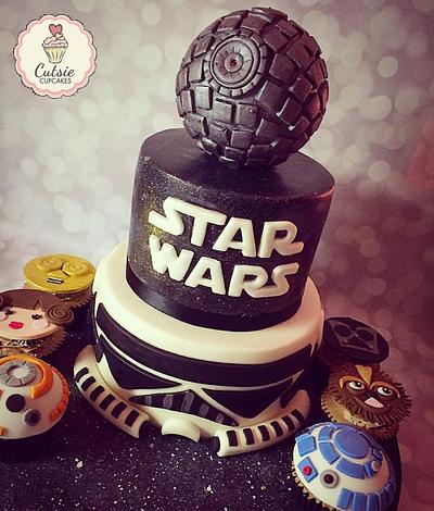 Star Wars Cake - Cake by Cutsie Cupcakes