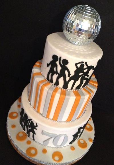 70's Disco  - Cake by BAKED