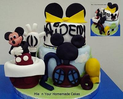 Mickey Mouse Theme Cake - Cake by M Cakes by Normie