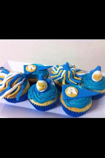 cheerleader cupcakes - Cake by Susan Johnson