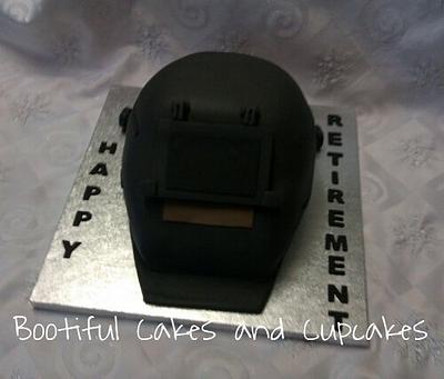 welding mask - Cake by bootifulcakes