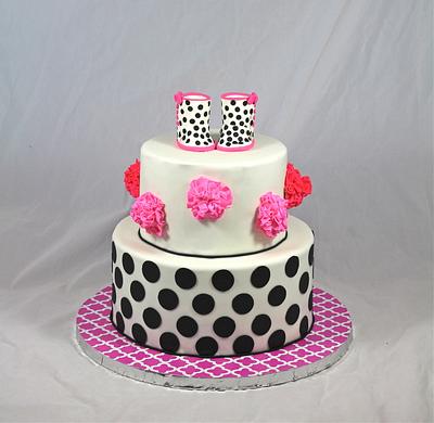 Mod baby shower cake - Cake by soods