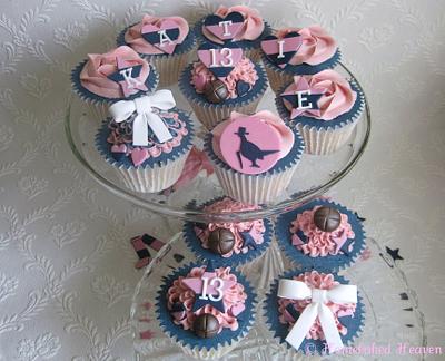 Jack Wills-inspired cupcakes - Cake by Amanda Earl Cake Design