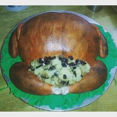 Turkey Cake - Cake by Nicole Verdina 