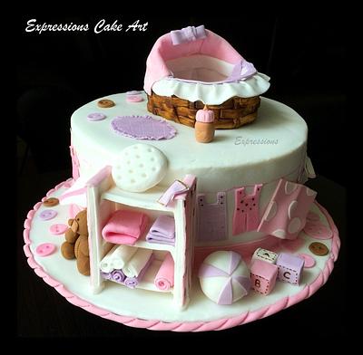 Inside my Baby's Room - Cake by Expressions Cake Art (Su)